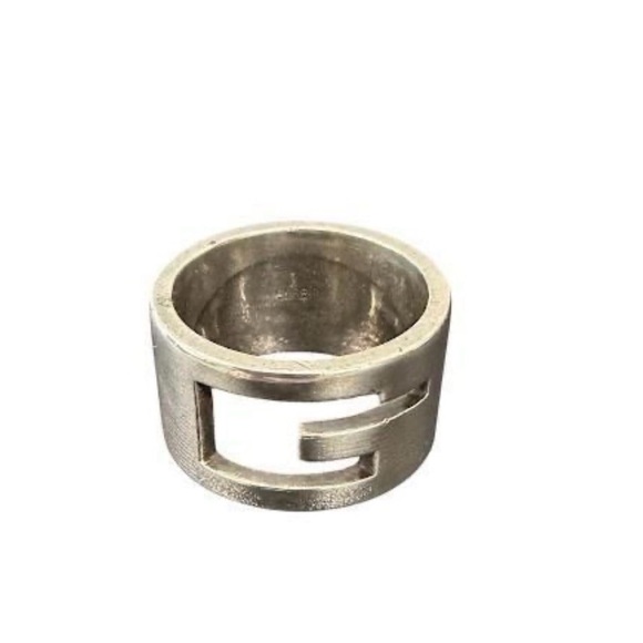 Gucci Other - Gucci Ring Silver Designer Men's Ring